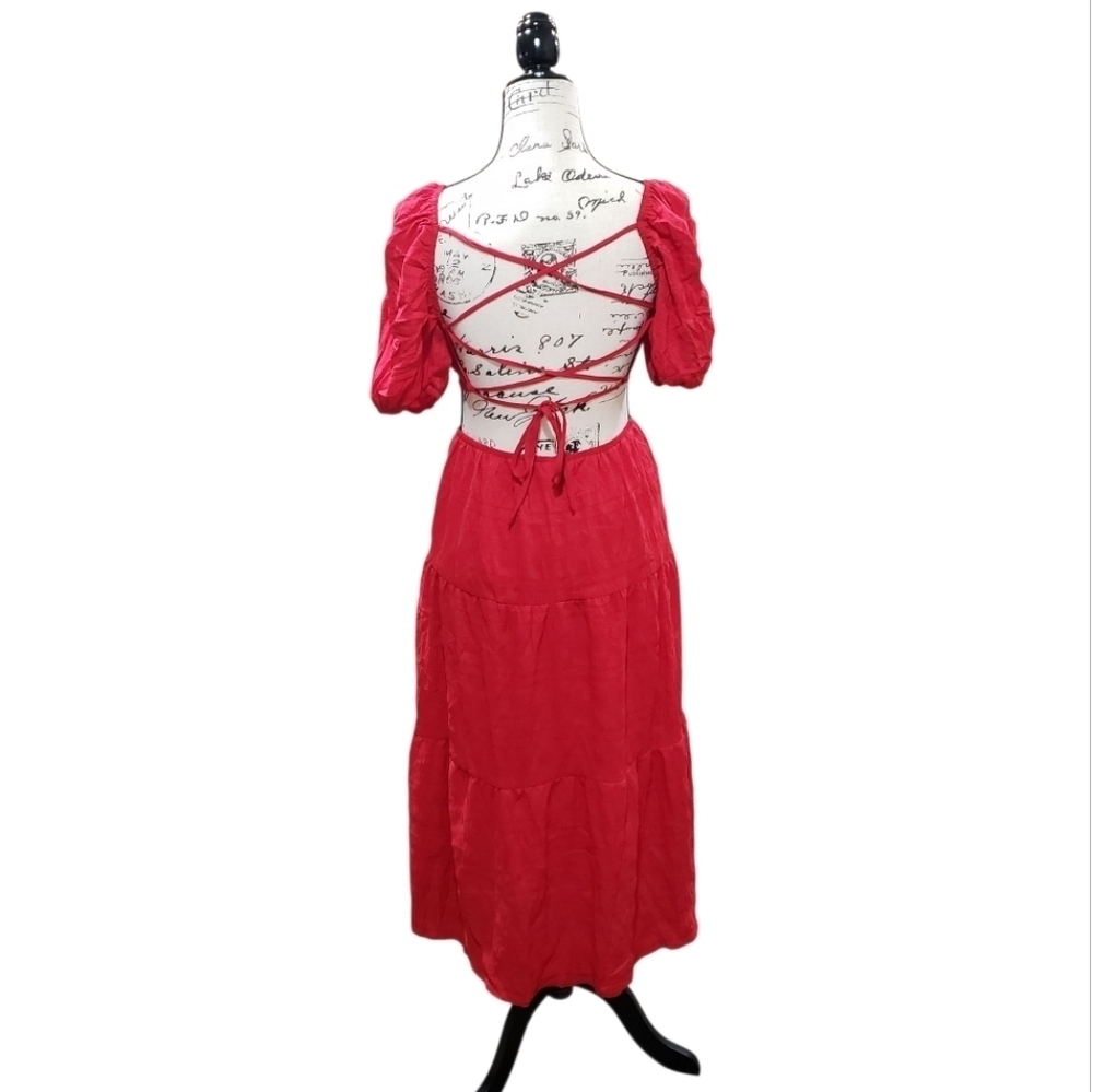 Shein Cut-Out Midi Dress - Picture 4 of 5